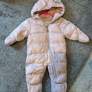 Michael Kors Pink Baby Snowsuit